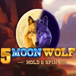 5 Moon Wolf slot icon by Apparat Gaming, available at Chanz Casino