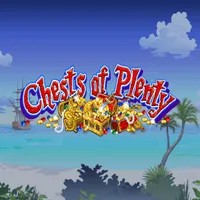 Chests of Plenty slot logo by Ash Gaming at Chanz CasinoChests of Plenty