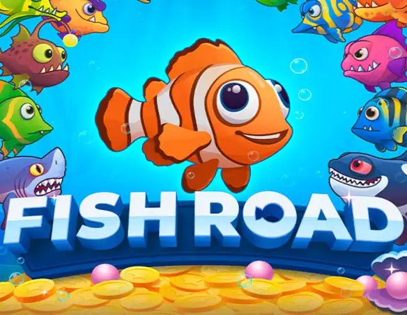 Logo of Fish Road from InOut at Chanz Casino