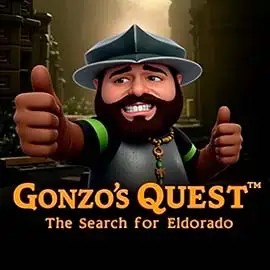 Logo of Gonzo's Quest from NetEnt at Chanz Casino