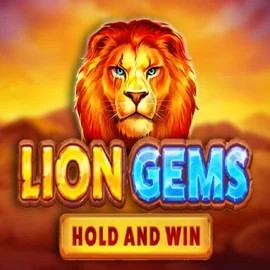 Lion Gems Hold and Win slot logo by Playson at Chanz CasinoLion Gems Hold and Win