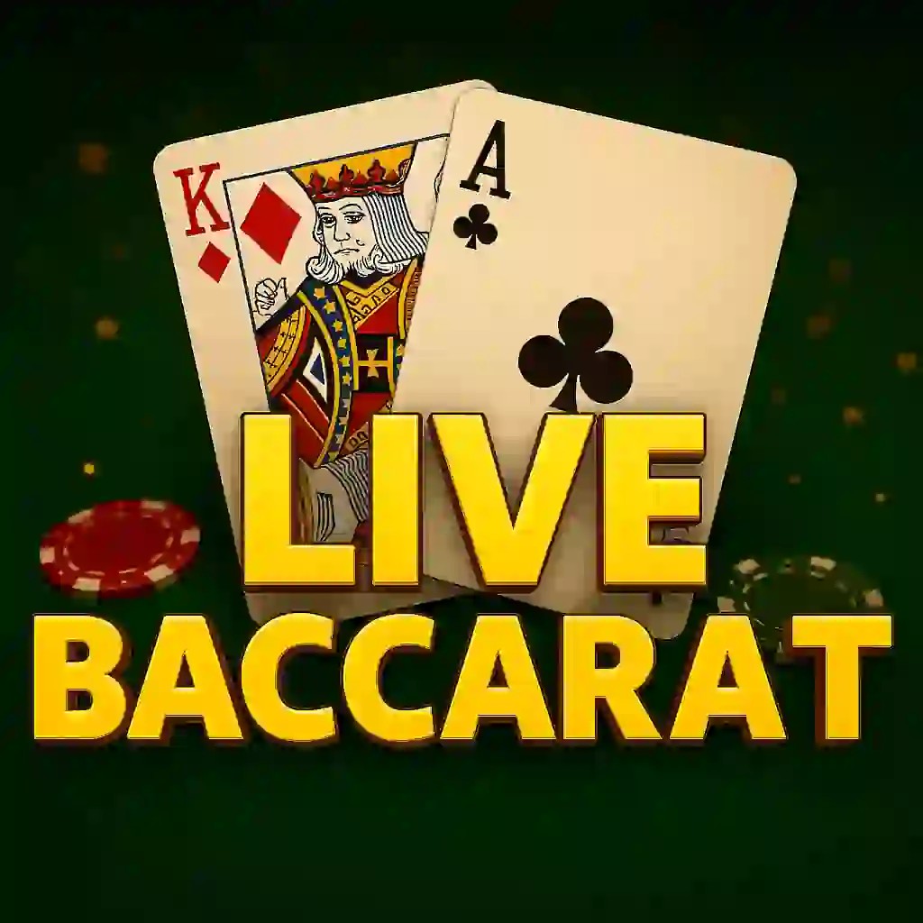 Live Baccarat logo by Pragmatic Live at Chanz CasinoLive Baccarat