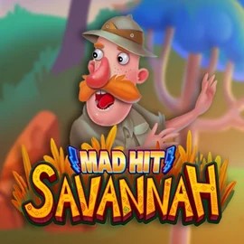 Mad Hit Savannah slot logo by RubyPlay at Chanz CasinoMad Hit Savannah