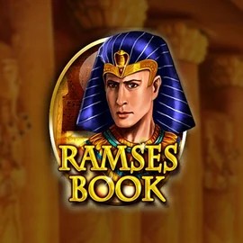 Ramses Book Deluxe slot logo by Gamomat at Chanz CasinoRamses Book Deluxe