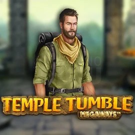Temple Tumble Megaways slot logo by Relax Gaming at Chanz CasinoTemple Tumble Megaways